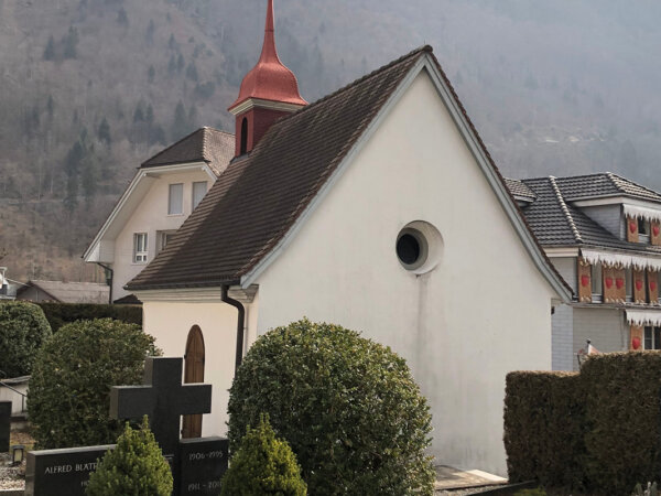 Pfarrei Wolfenschiessen Kapellen Friedhof Kapelle